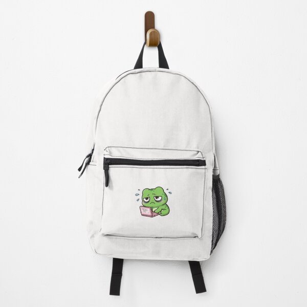 Item preview, Anxiety Frog On Laptop - Funny WFH Frog Art designed and sold by FBA.