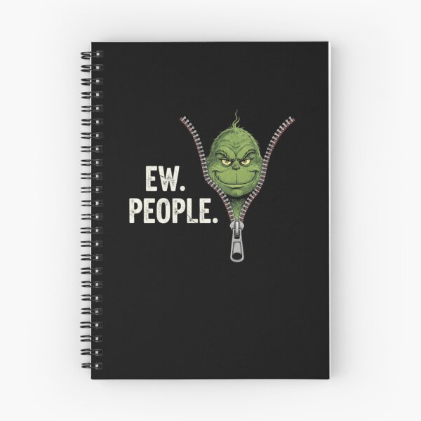 Item preview, Ew People Grinch Zipper designed and sold by jacqueliSne.