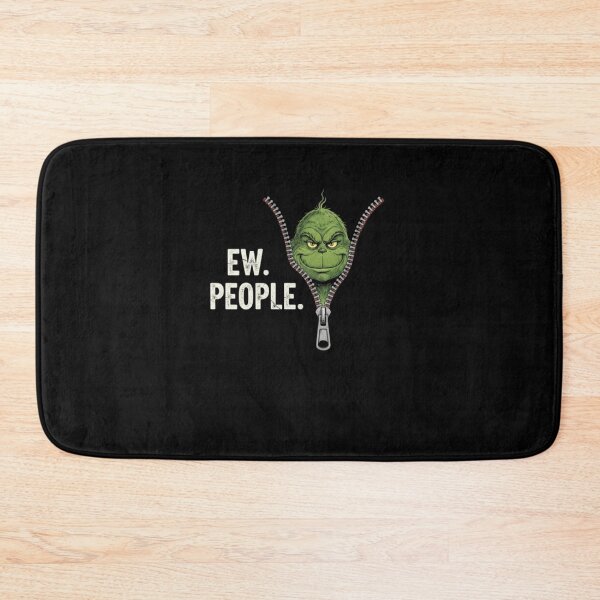 Item preview, Ew People Grinch Zipper designed and sold by jacqueliSne.