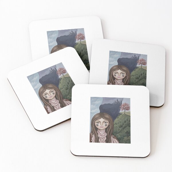 Item preview, Tribal Girl in Nature Landscape designed and sold by SofiaByCruti.