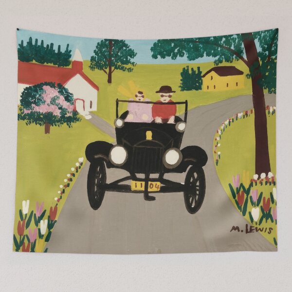 Item preview, canadian art by Maud Lewis designed and sold by Bivrgagnon.