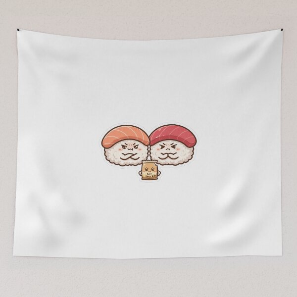 Item preview, Sassy Sushi Gang - Kawaii Sushi Art designed and sold by FBA.