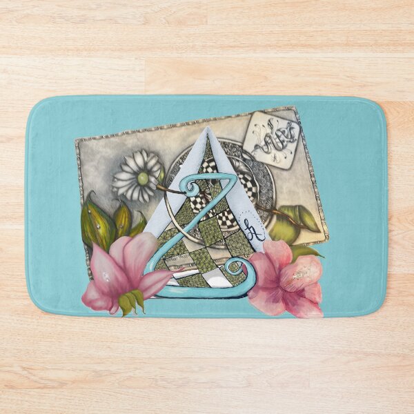 Item preview, Zentangle Inspired  with Pink Magnolias designed and sold by LorieFossaArt.