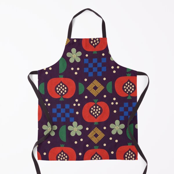 Item preview, Paprika Quince Checker Bloom Pattern designed and sold by aihrgdesign.