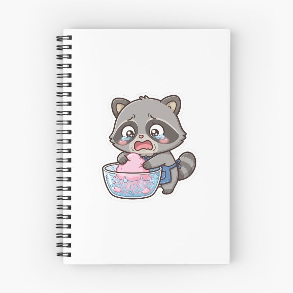 Item preview, Raccoon Washing Cotton Candy - Funny Raccoon Meme Art designed and sold by FBA.