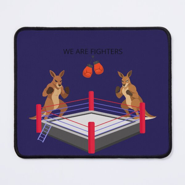Item preview, Boxing Kangaroos Face-Off designed and sold by DidiDesignShop.