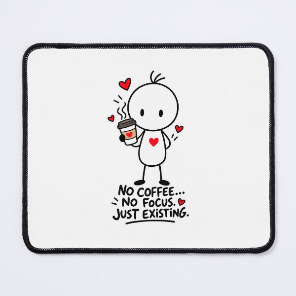 Item preview, Coffee Lover No Coffee No Focus Funny Quote designed and sold by WASABIgreen.
