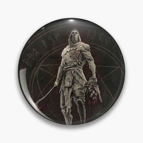 Item preview, Dark Fantasy Runed Knight and Medieval Warrior - Grim Dark Art Poster & Tee designed and sold by yassinecavali.