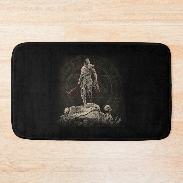 Item preview, Dark Fantasy Runed Knight and Medieval Warrior - Grim Dark Art Poster & Tee designed and sold by yassinecavali.