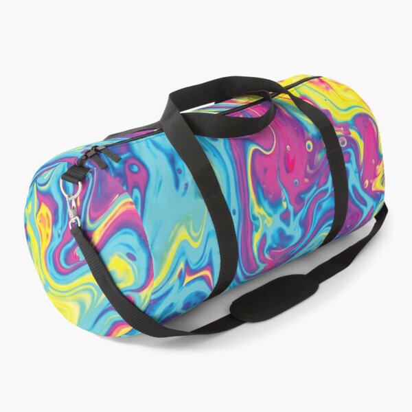 Item preview, Vibrant Psychedelic Fluid Paint Pour Abstract Art designed and sold by Designial.