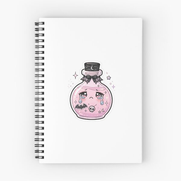 Item preview, Crying Potion Bottle - Kawaii Witchy Potion Art designed and sold by FBA.