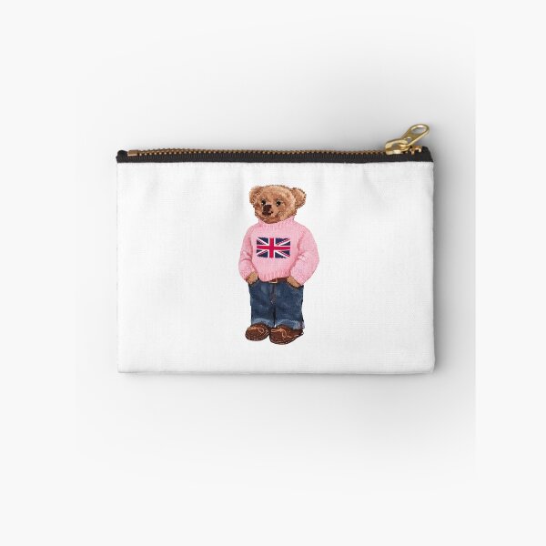 Item preview, Preppy teddy bear union jack sweater designed and sold by Atelier 44.