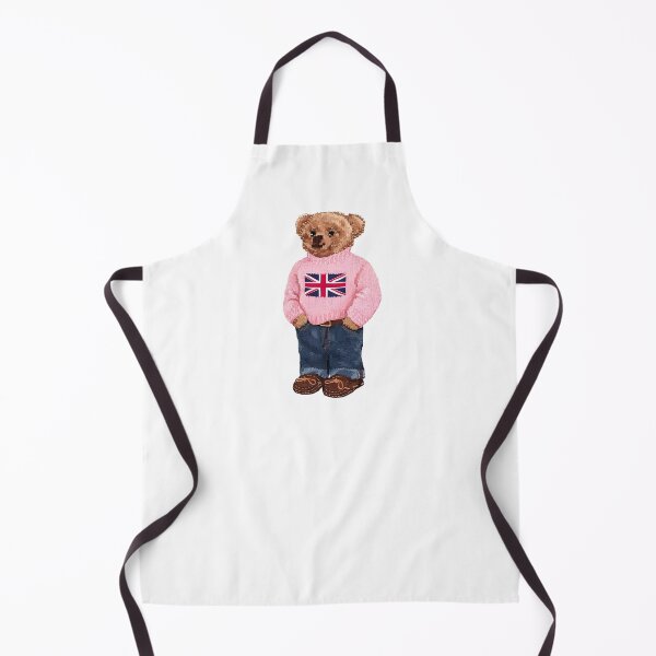 Item preview, Preppy teddy bear union jack sweater designed and sold by Atelier 44.