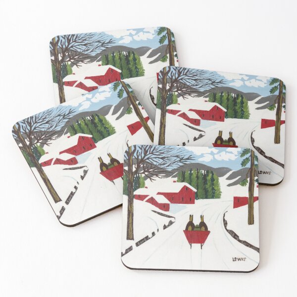 Item preview, canadian art by Maud Lewis designed and sold by Bivrgagnon.