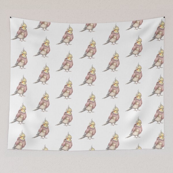 Item preview, Aesthetic Cockatiel Art Student designed and sold by Roy & Tiffany.