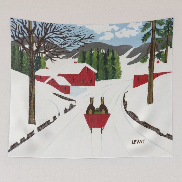 Item preview, canadian art by Maud Lewis designed and sold by Bivrgagnon.