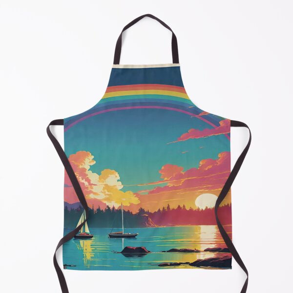 Item preview, Sunrire in lake of Rainbow designed and sold by DreamistStore.