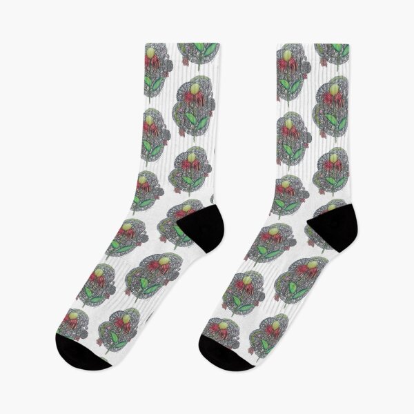 Item preview, Zentangle Inspired Botanical with Intricate Patterns designed and sold by LorieFossaArt.