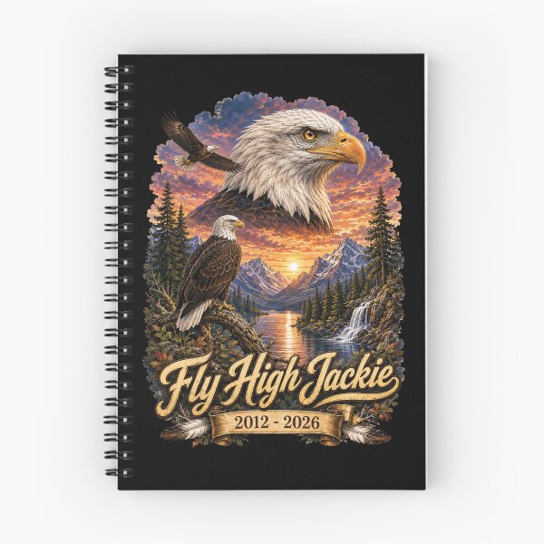 Item preview, Fly High Jackie, Vintage Jackie and Shadow Bald Eagle Graphic 2 designed and sold by Jikkermanccini.