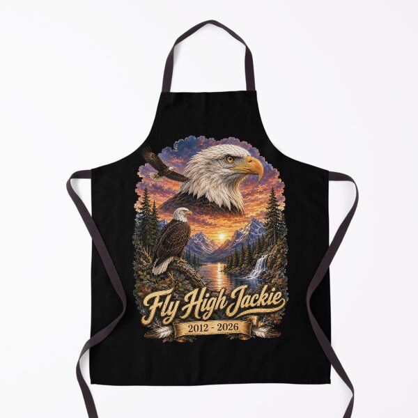 Item preview, Fly High Jackie, Vintage Jackie and Shadow Bald Eagle Graphic 2 designed and sold by Jikkermanccini.