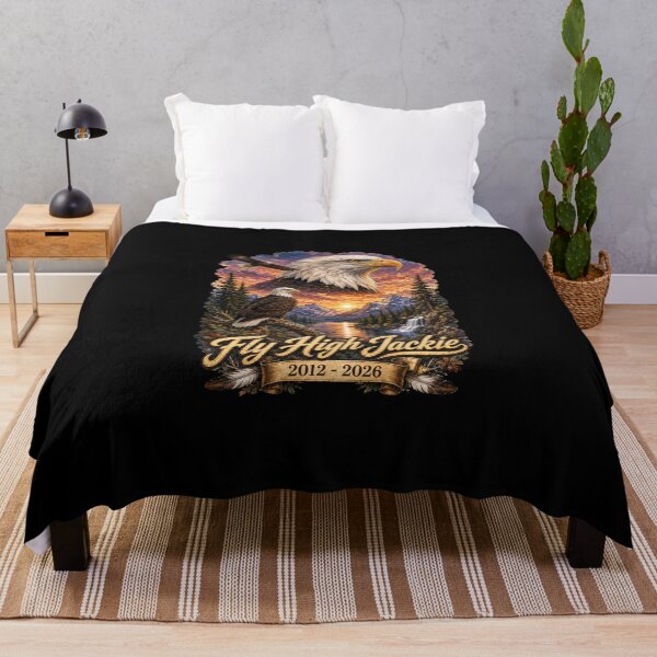 Item preview, Fly High Jackie, Vintage Jackie and Shadow Bald Eagle Graphic 2 designed and sold by Jikkermanccini.