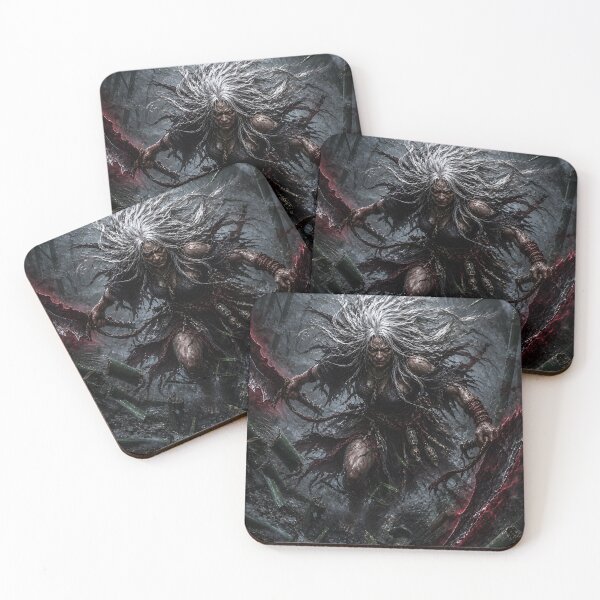Item preview, Yama Uba Mountain Witch Berserker Art designed and sold by MouradStudio.