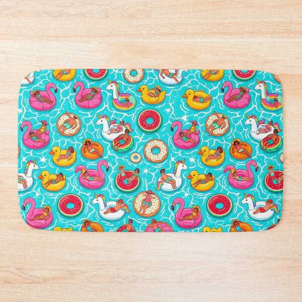 Item preview, Colorful Summer Pool Float Pattern designed and sold by DailyVines.
