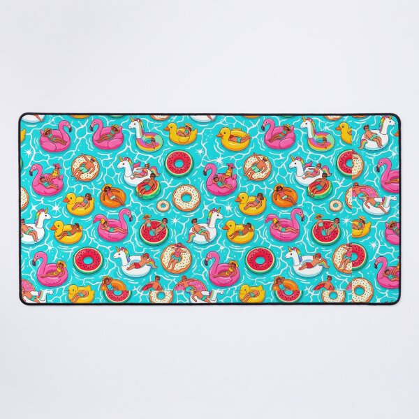 Item preview, Colorful Summer Pool Float Pattern designed and sold by DailyVines.