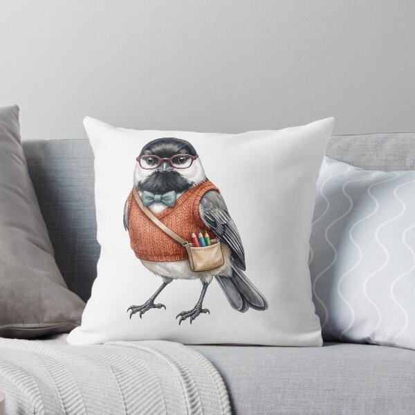 Item preview, Wise Chickadee Teacher Vest designed and sold by Roy & Tiffany.