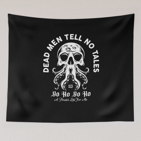 Item preview, Pirate Octopus Skull Vintage Nautical Art designed and sold by SOFWIN.