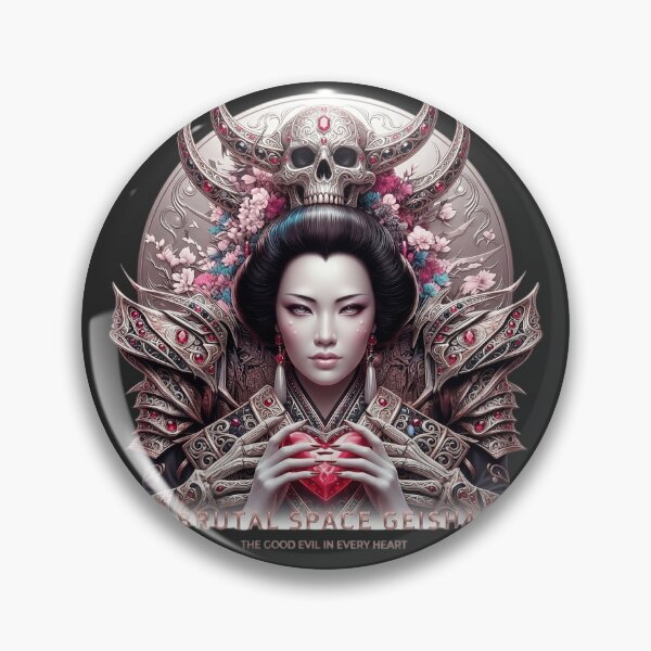 Item preview, Gothic Geisha Holding Crystal Heart   designed and sold by Voodoo Store Paranormal Collections.