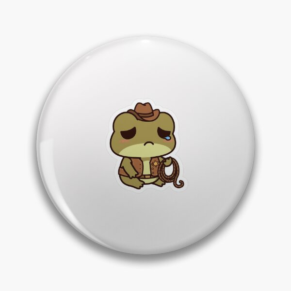 Item preview, Sad Cowboy Frog - Western Kawaii Frog Art designed and sold by FBA.