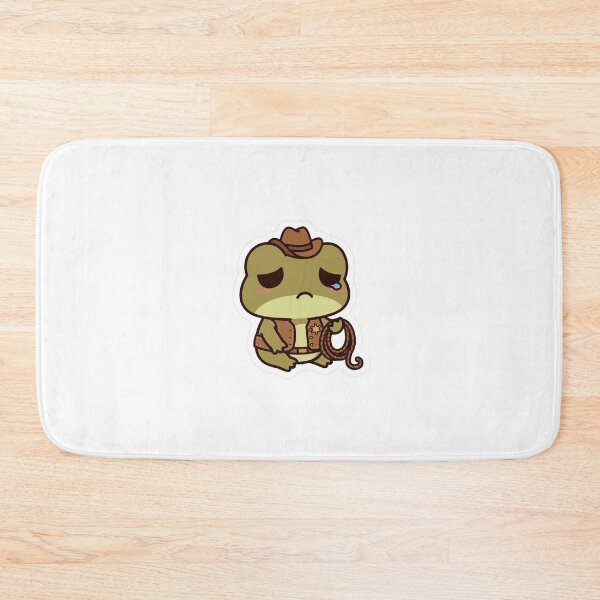 Item preview, Sad Cowboy Frog - Western Kawaii Frog Art designed and sold by FBA.