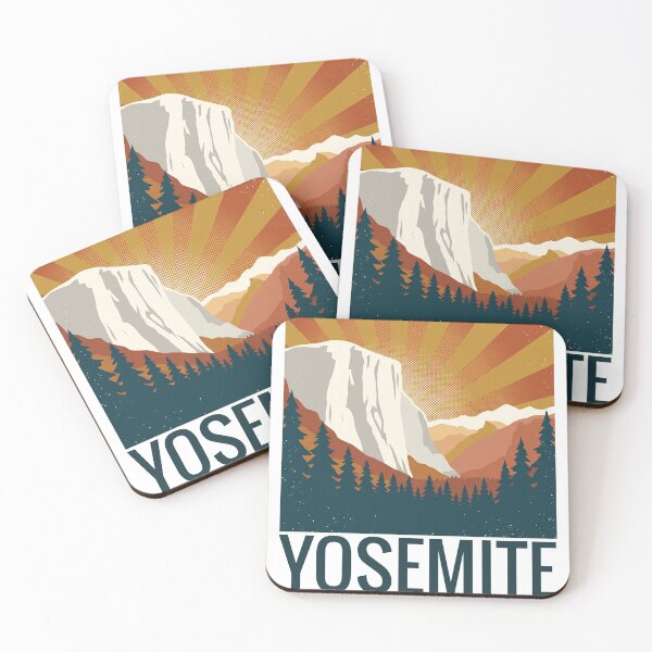 Item preview, Vintage Yosemite National Park El Capitan Art designed and sold by AKDesign26.