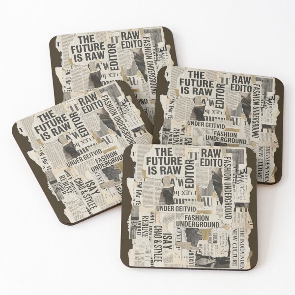 Item preview, Vintage Newspaper Collage designed and sold by FatmaAhmed90.