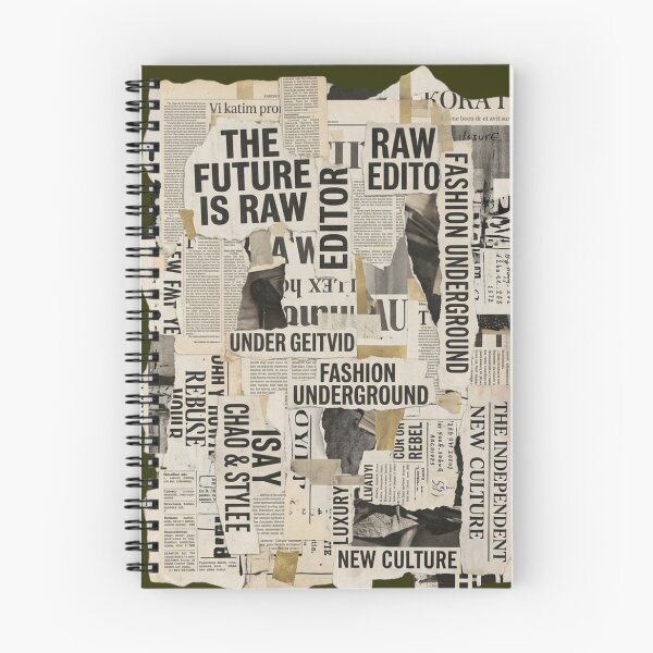 Item preview, Vintage Newspaper Collage designed and sold by FatmaAhmed90.