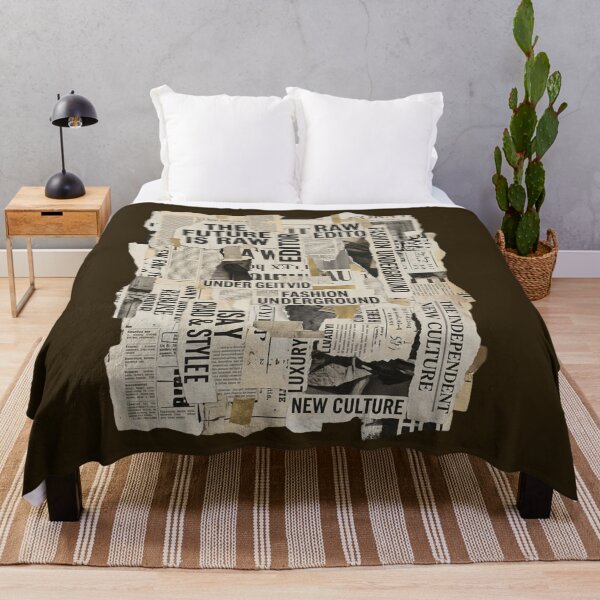 Item preview, Vintage Newspaper Collage designed and sold by FatmaAhmed90.