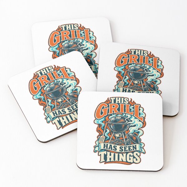 Item preview, This Grill Has Seen Things - Funny BBQ Humor designed and sold by PWD-Design.