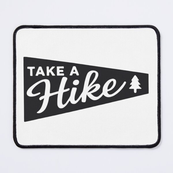 Item preview, Take a Hike – Minimalist Outdoor Pennant Design designed and sold by GabeMountainArt.