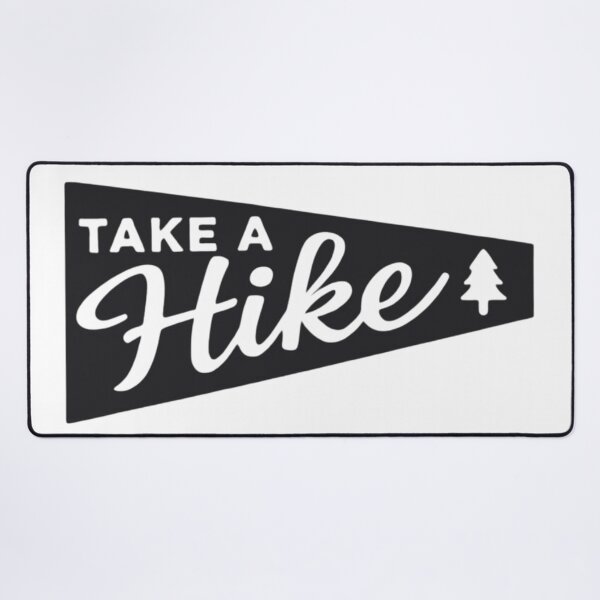 Item preview, Take a Hike – Minimalist Outdoor Pennant Design designed and sold by GabeMountainArt.