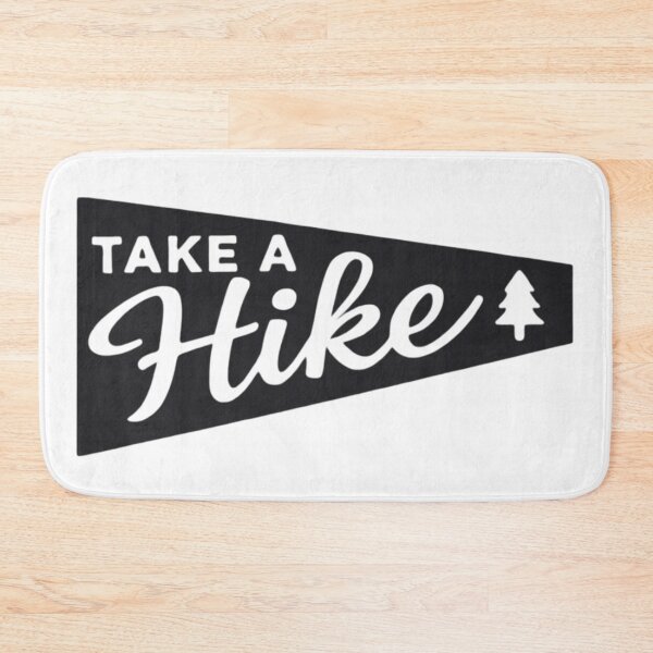 Item preview, Take a Hike – Minimalist Outdoor Pennant Design designed and sold by GabeMountainArt.
