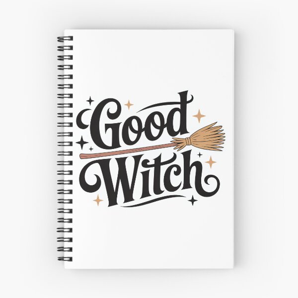 Item preview, good witch. Design with broom and quote designed and sold by GennyBunny.