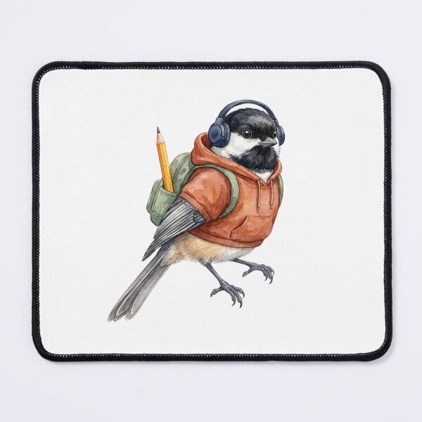 Item preview, Cool Chickadee Student Hoodie designed and sold by Roy & Tiffany.
