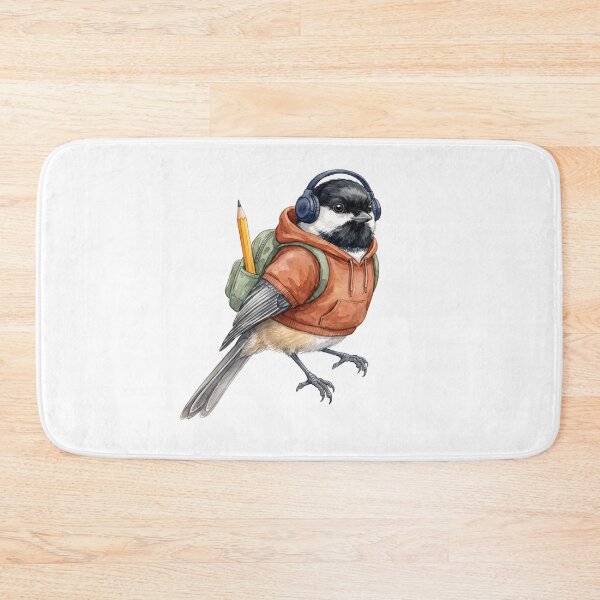 Item preview, Cool Chickadee Student Hoodie designed and sold by Tiffany Roy.