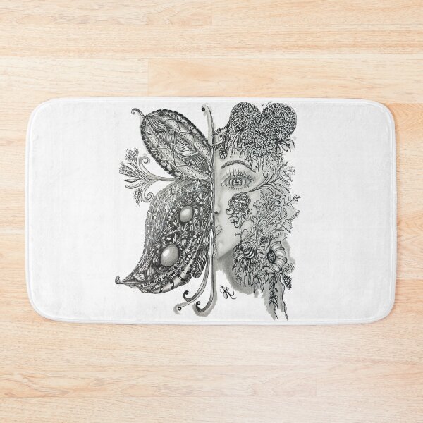 Item preview, Zentangle Fantasy Art -  Intricate Butterfly Wing  designed and sold by LorieFossaArt.