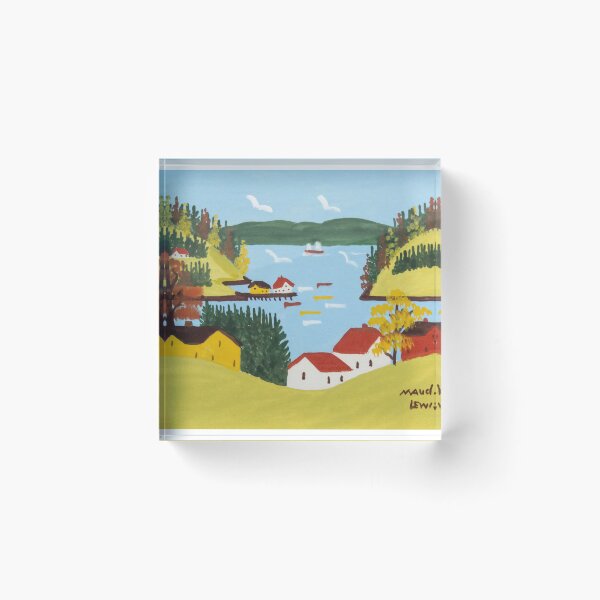 Item preview, canadian art by Maud Lewis designed and sold by Bivrgagnon.