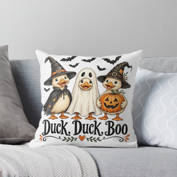 Artikelvorschau, Halloween-Ente, Buh, lustiges Halloween entworfen und verkauft von Starry Night Creative Art.