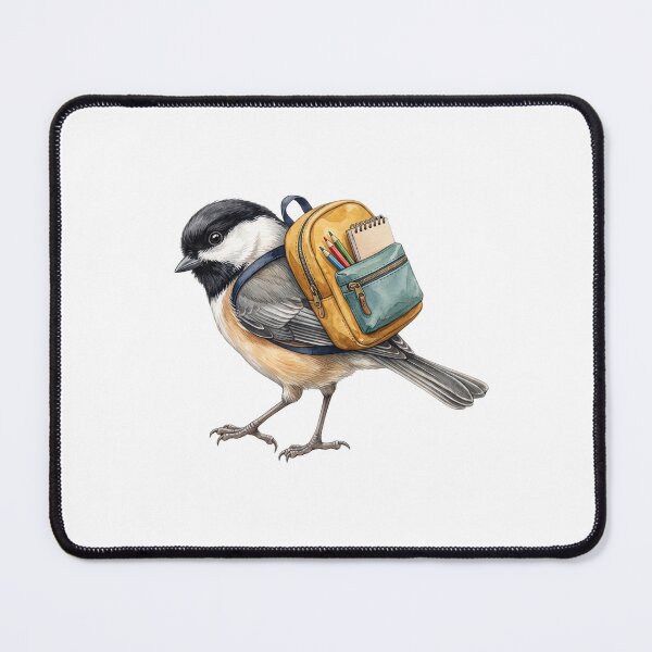 Item preview, Sweet Chickadee School Backpack designed and sold by Roy & Tiffany.