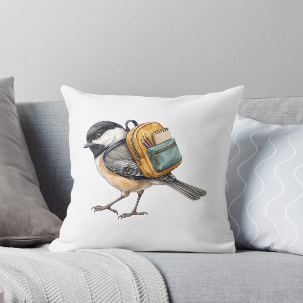 Item preview, Sweet Chickadee School Backpack designed and sold by Roy & Tiffany.