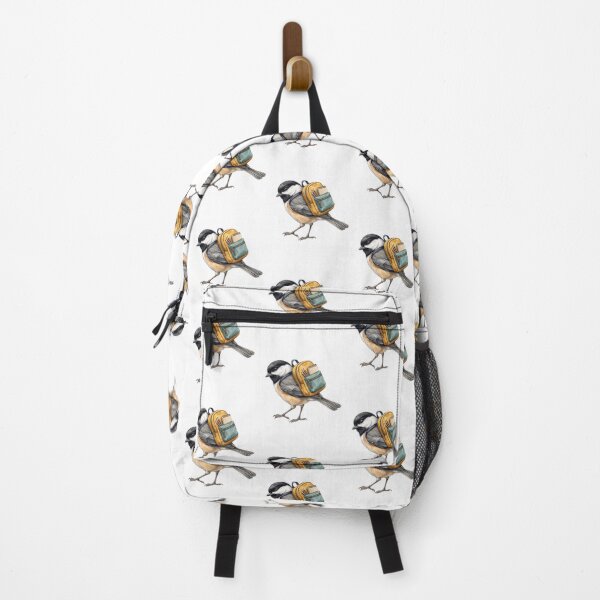 Item preview, Sweet Chickadee School Backpack designed and sold by Roy & Tiffany.